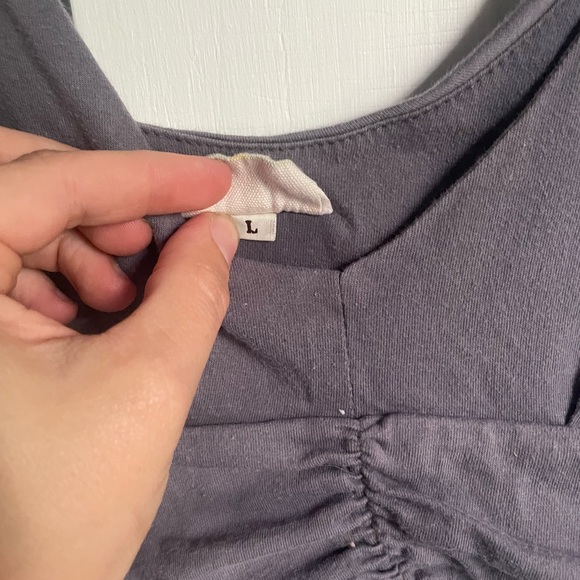 Synergy Dandelion Dress large, grey, discontinued - Picture 4 of 6